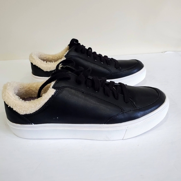 Dr Scholl's Black Now Cozy Sneakers Size 7 - Picture 3 of 9